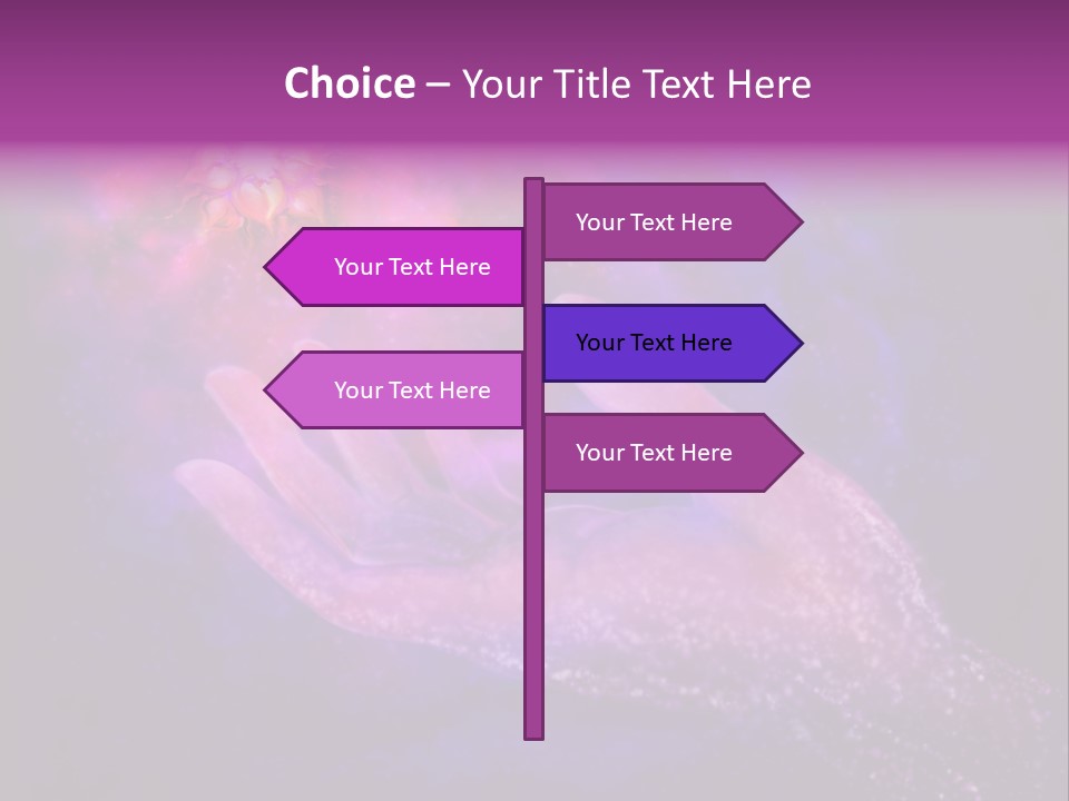 A Person's Hand Holding A Star Powerpoint Presentation PowerPoint Template