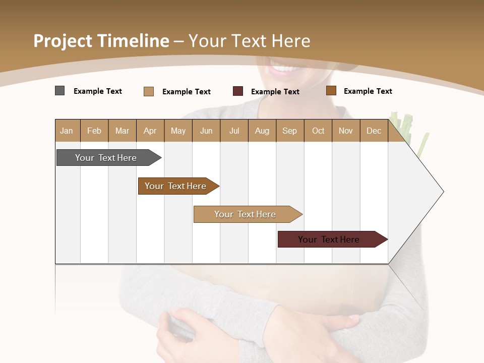 Mushroom Fried Onions Food PowerPoint Template