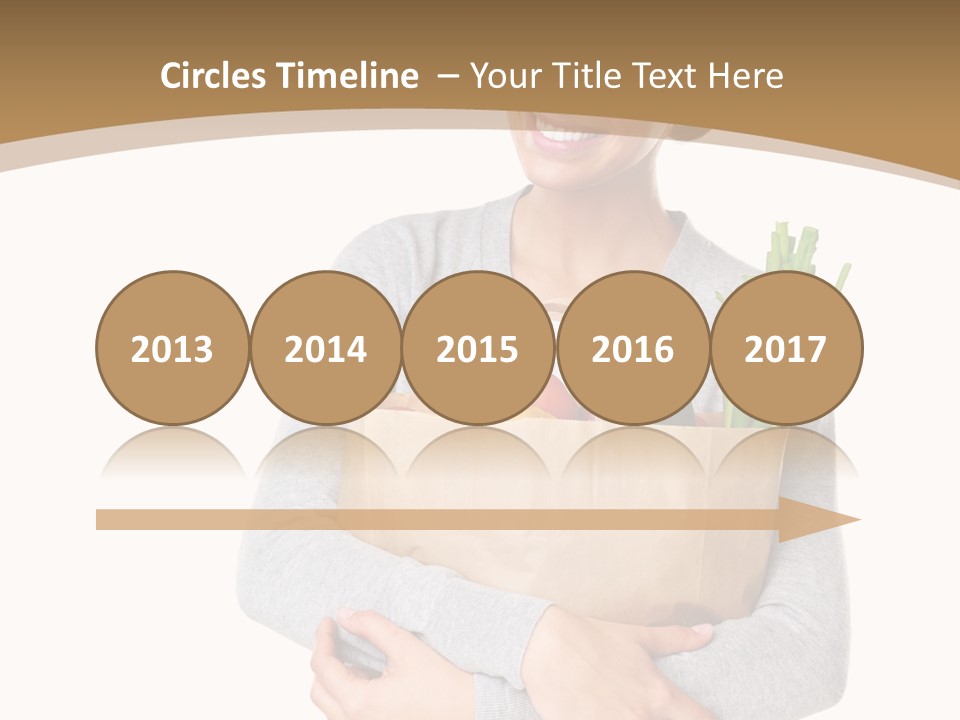 Mushroom Fried Onions Food PowerPoint Template