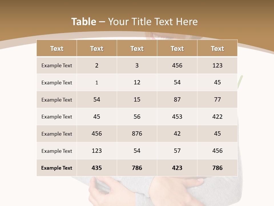 Mushroom Fried Onions Food PowerPoint Template