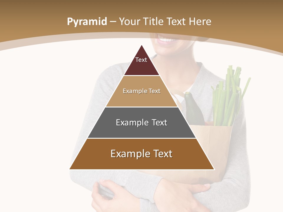 Mushroom Fried Onions Food PowerPoint Template