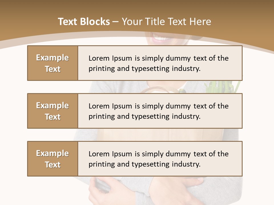 Mushroom Fried Onions Food PowerPoint Template