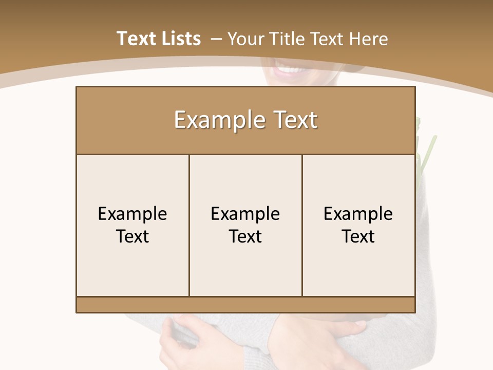 Mushroom Fried Onions Food PowerPoint Template