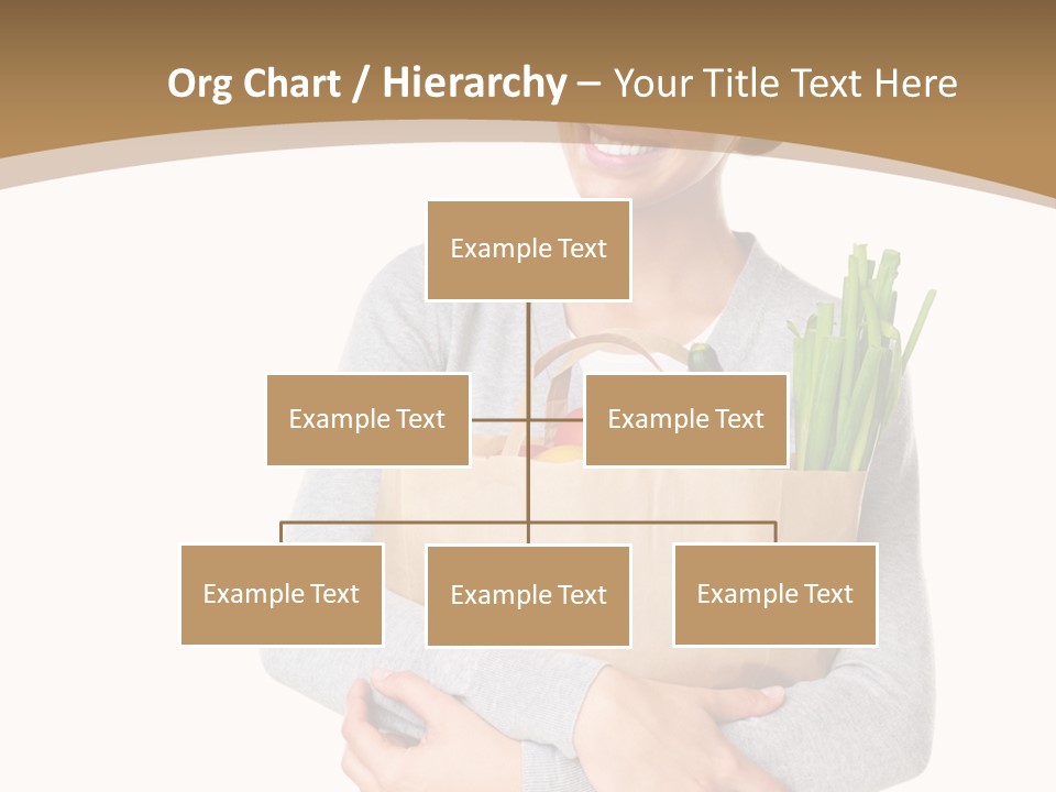 Mushroom Fried Onions Food PowerPoint Template
