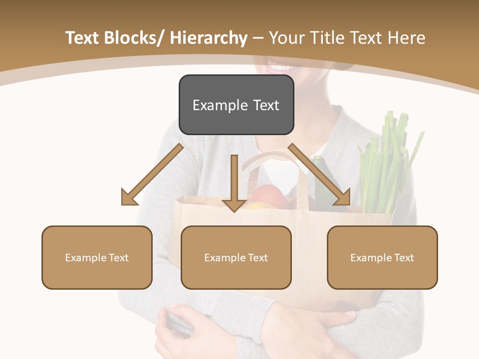 Mushroom Fried Onions Food PowerPoint Template