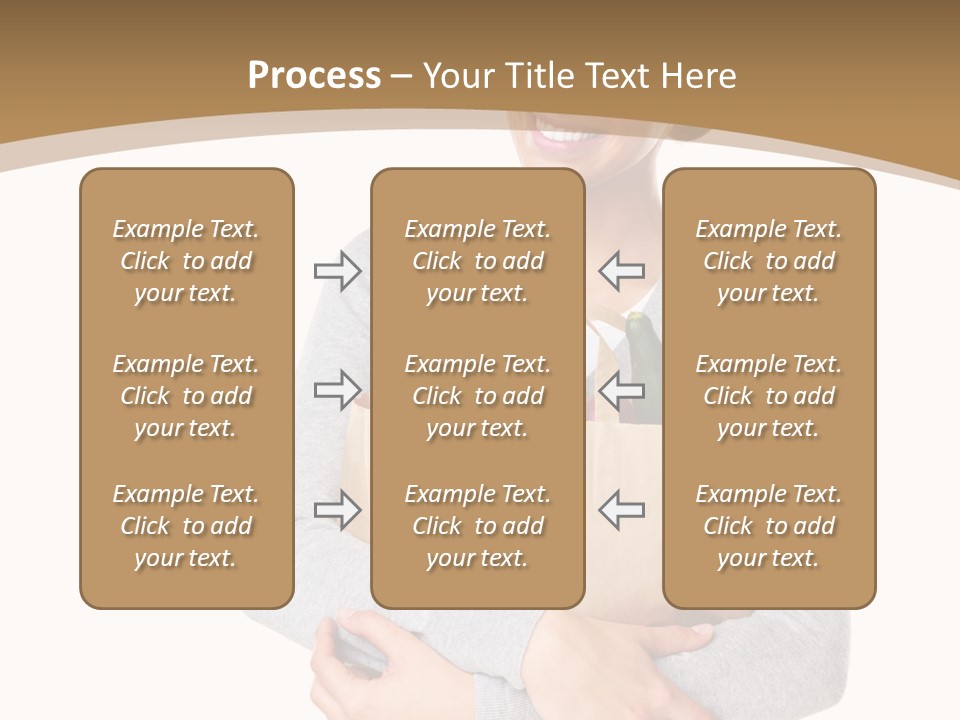Mushroom Fried Onions Food PowerPoint Template