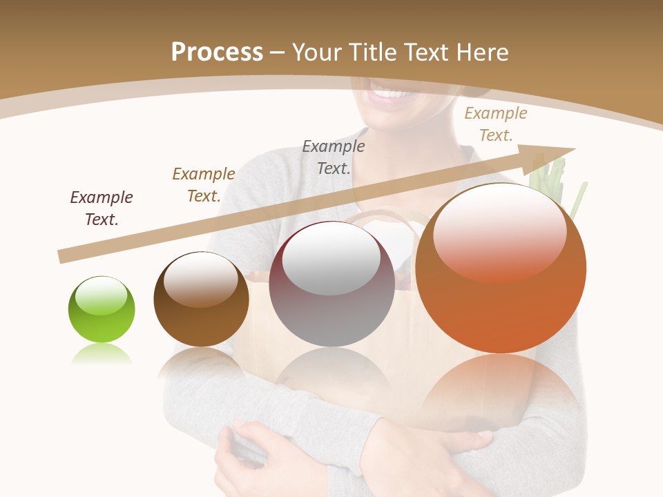 Mushroom Fried Onions Food PowerPoint Template