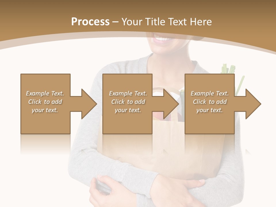 Mushroom Fried Onions Food PowerPoint Template