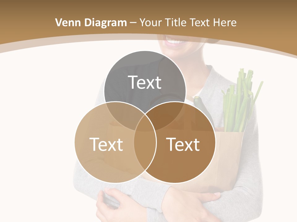 Mushroom Fried Onions Food PowerPoint Template