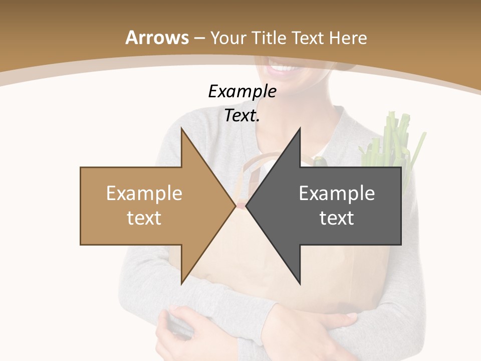 Mushroom Fried Onions Food PowerPoint Template