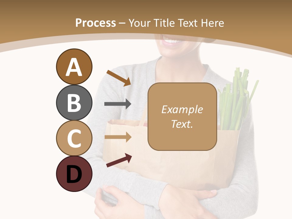 Mushroom Fried Onions Food PowerPoint Template