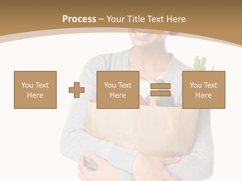 Mushroom Fried Onions Food PowerPoint Template