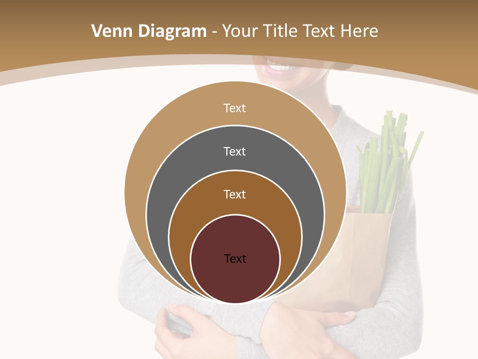 Mushroom Fried Onions Food PowerPoint Template