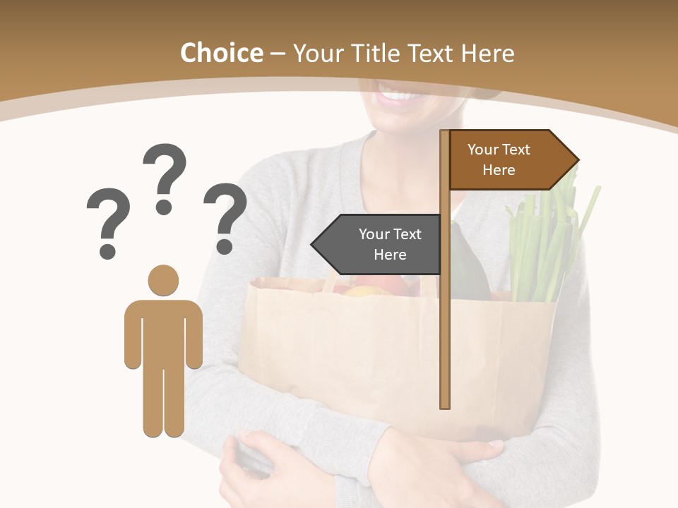 Mushroom Fried Onions Food PowerPoint Template