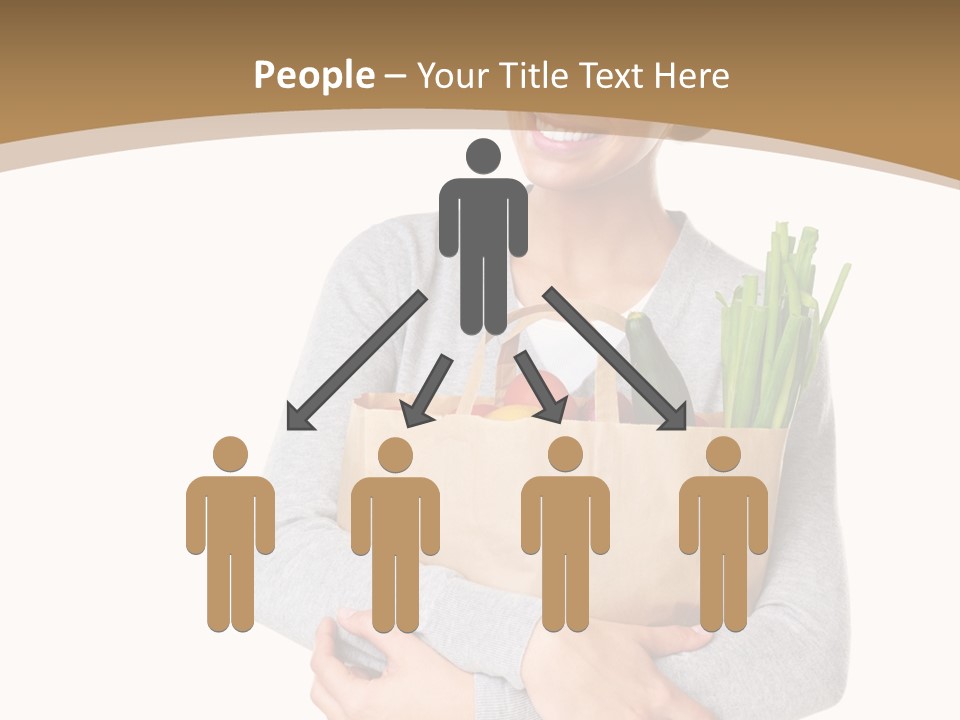 Mushroom Fried Onions Food PowerPoint Template