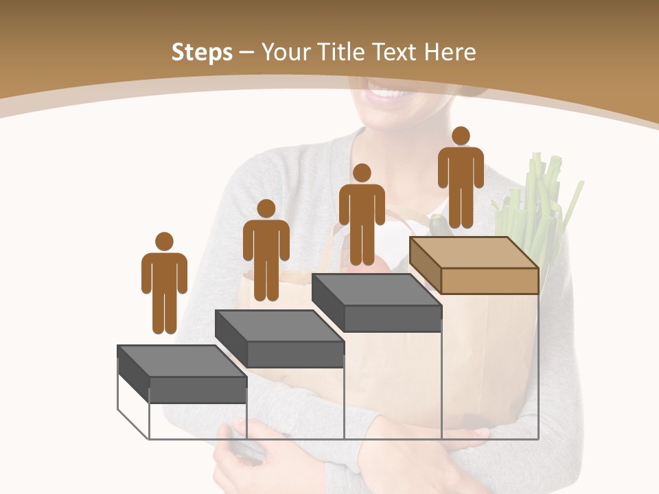 Mushroom Fried Onions Food PowerPoint Template