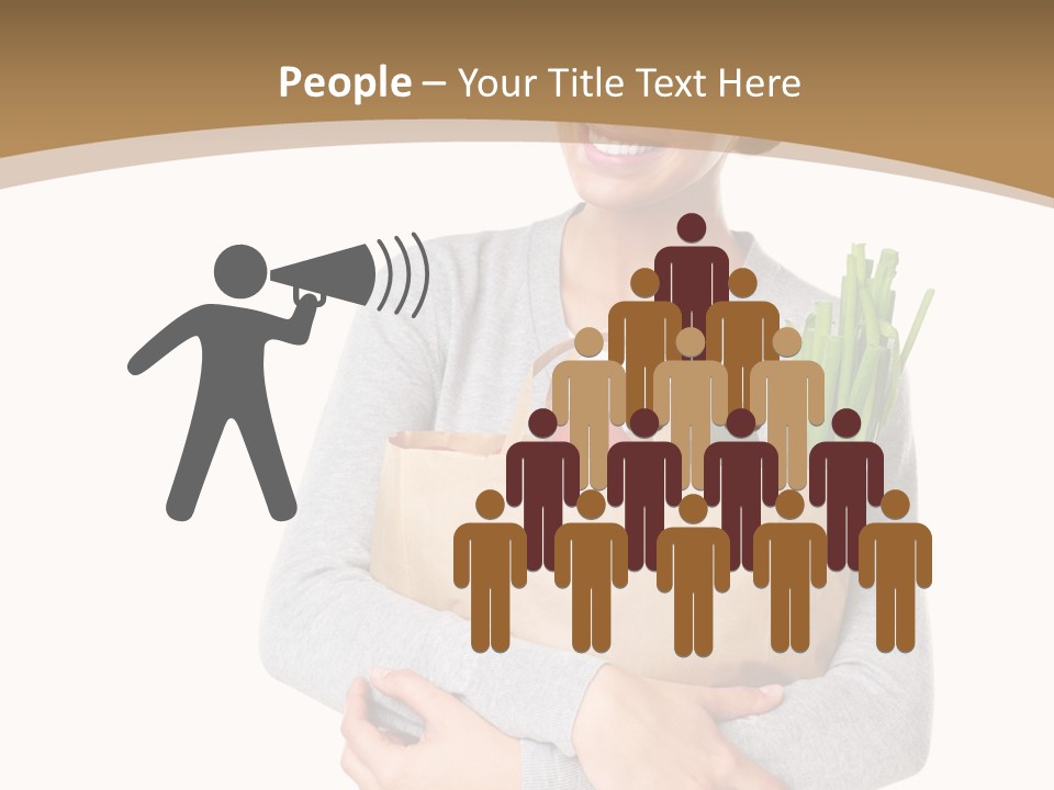 Mushroom Fried Onions Food PowerPoint Template