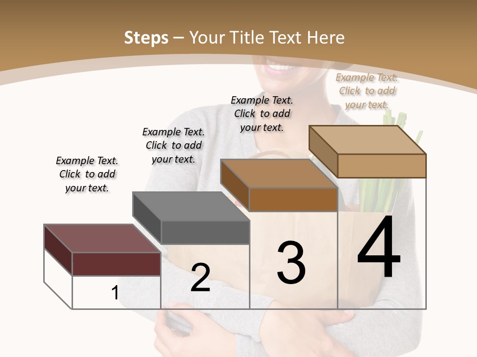 Mushroom Fried Onions Food PowerPoint Template