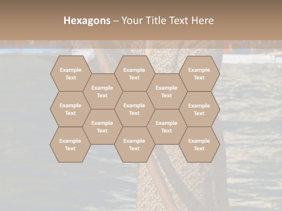 A Man In A Costume On A Boat With A Dog PowerPoint Template