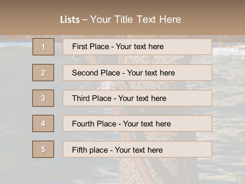 A Man In A Costume On A Boat With A Dog PowerPoint Template