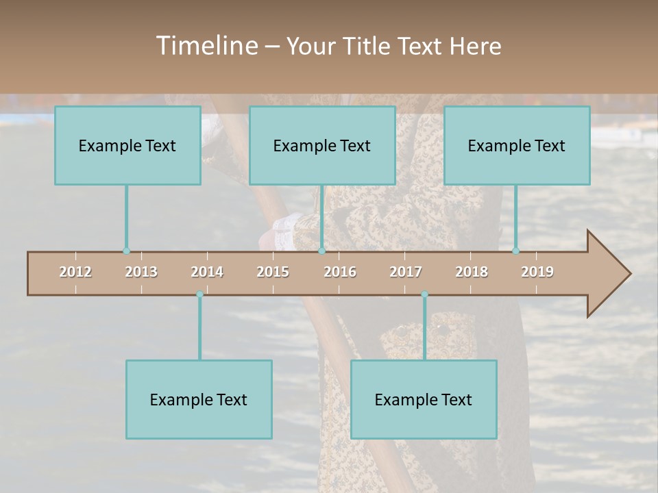 A Man In A Costume On A Boat With A Dog PowerPoint Template