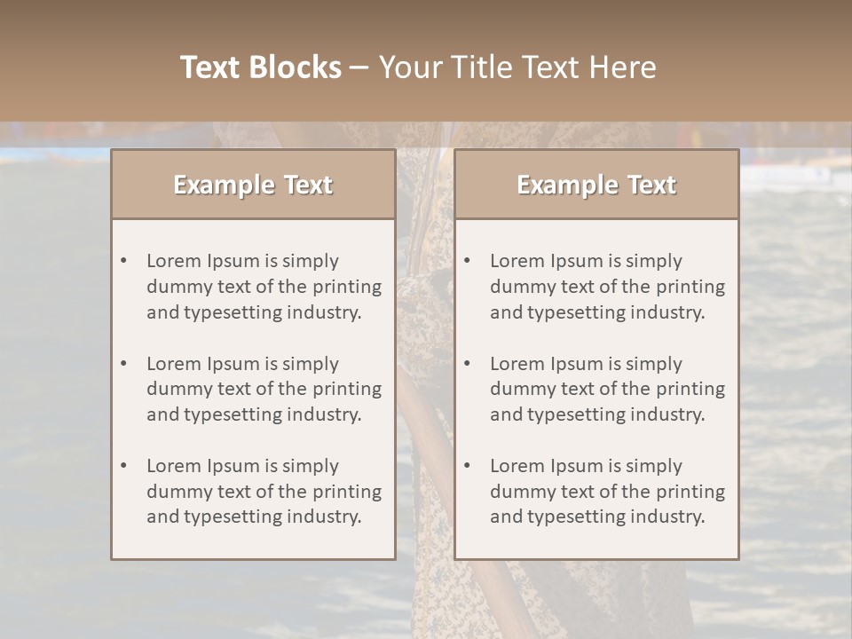 A Man In A Costume On A Boat With A Dog PowerPoint Template