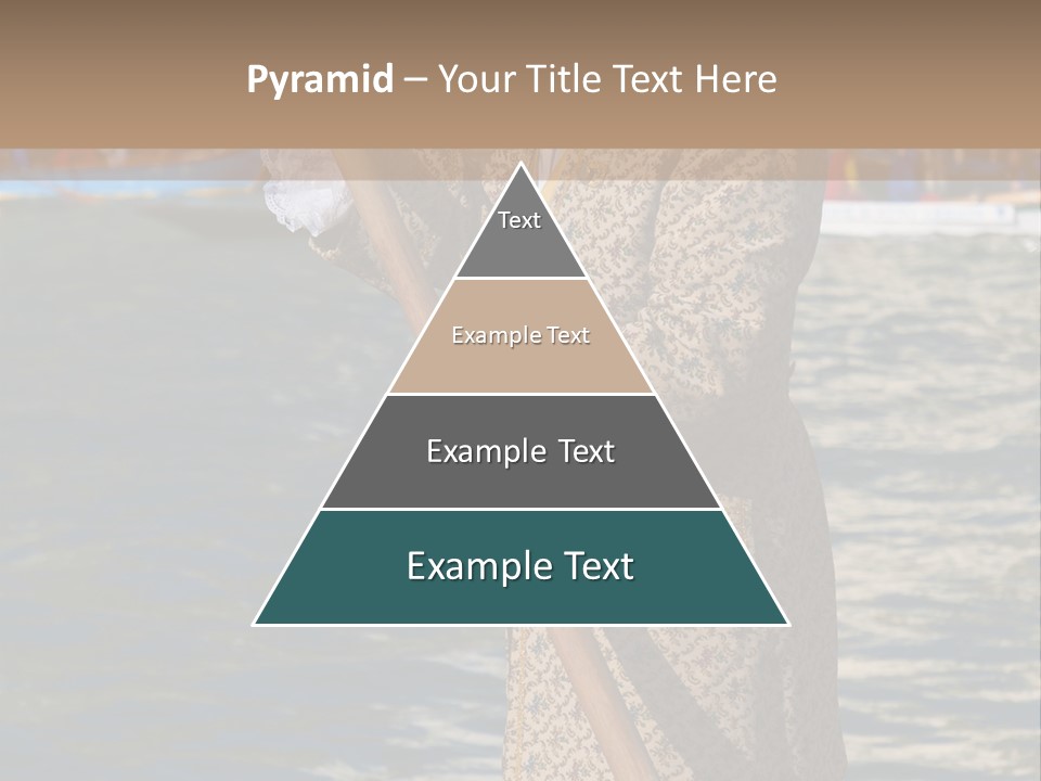 A Man In A Costume On A Boat With A Dog PowerPoint Template