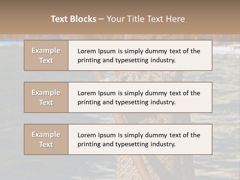 A Man In A Costume On A Boat With A Dog PowerPoint Template