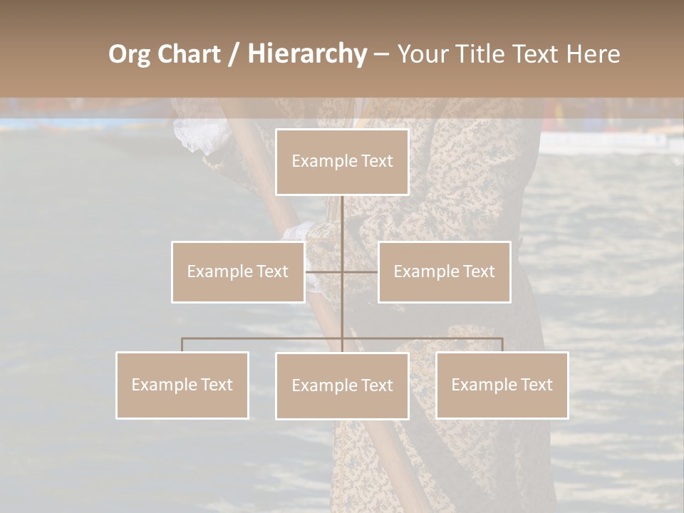 A Man In A Costume On A Boat With A Dog PowerPoint Template