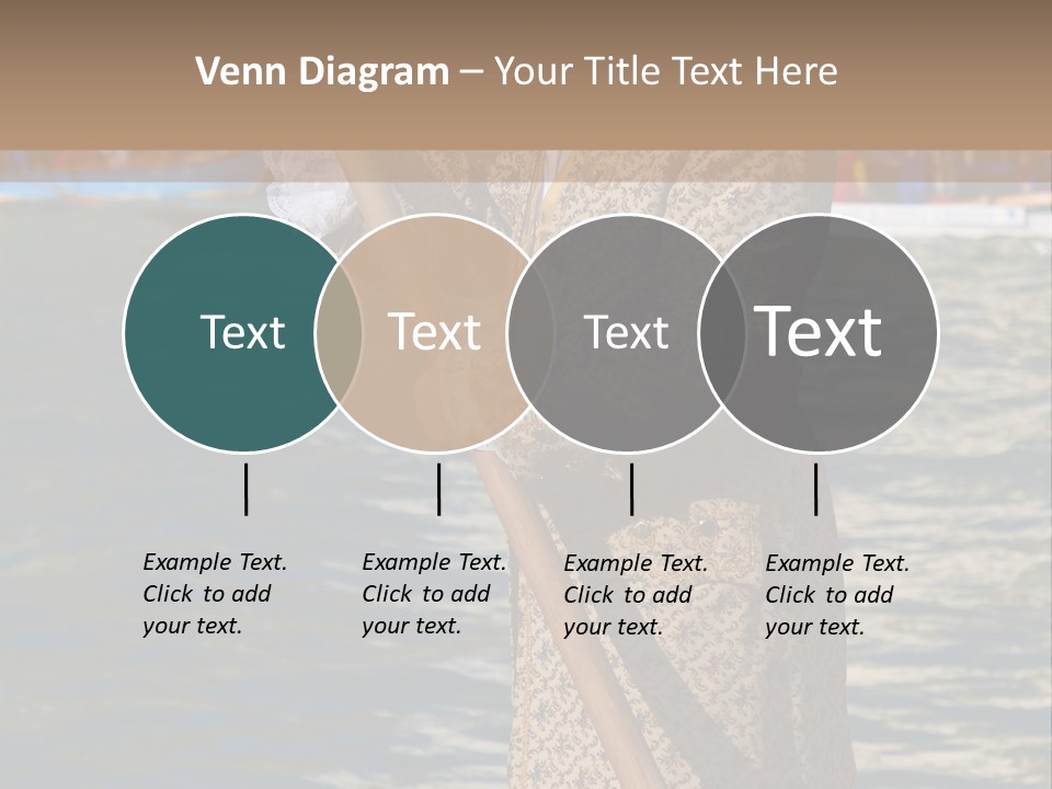 A Man In A Costume On A Boat With A Dog PowerPoint Template