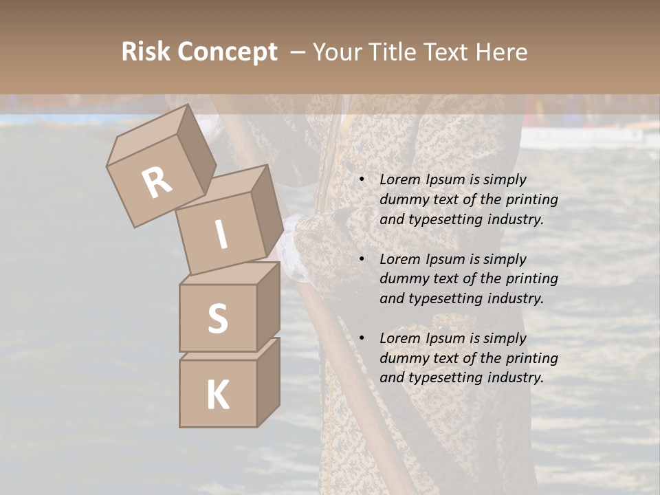 A Man In A Costume On A Boat With A Dog PowerPoint Template