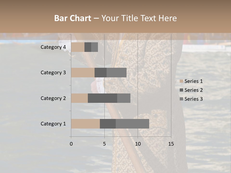 A Man In A Costume On A Boat With A Dog PowerPoint Template