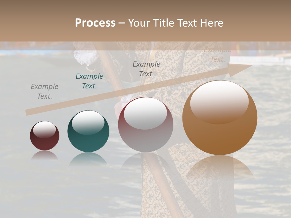 A Man In A Costume On A Boat With A Dog PowerPoint Template