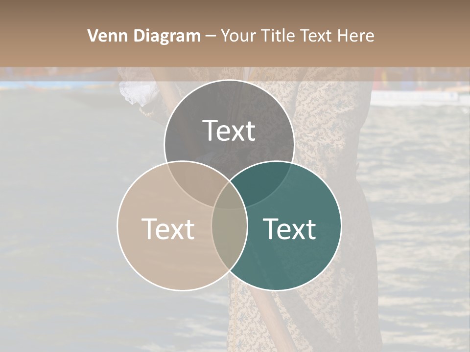 A Man In A Costume On A Boat With A Dog PowerPoint Template