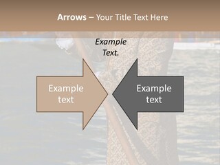 A Man In A Costume On A Boat With A Dog PowerPoint Template