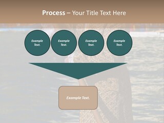 A Man In A Costume On A Boat With A Dog PowerPoint Template