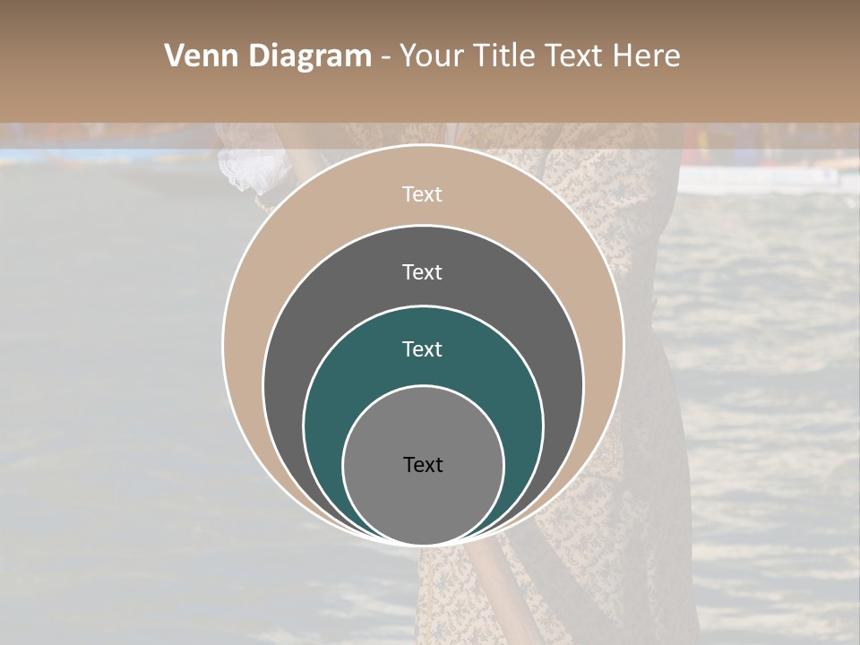 A Man In A Costume On A Boat With A Dog PowerPoint Template