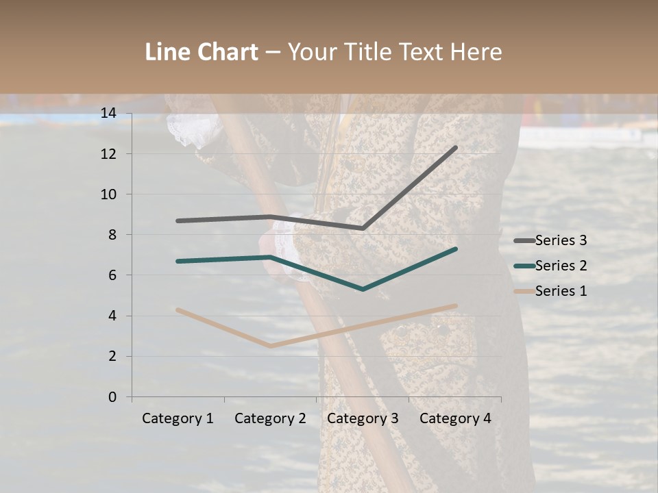 A Man In A Costume On A Boat With A Dog PowerPoint Template