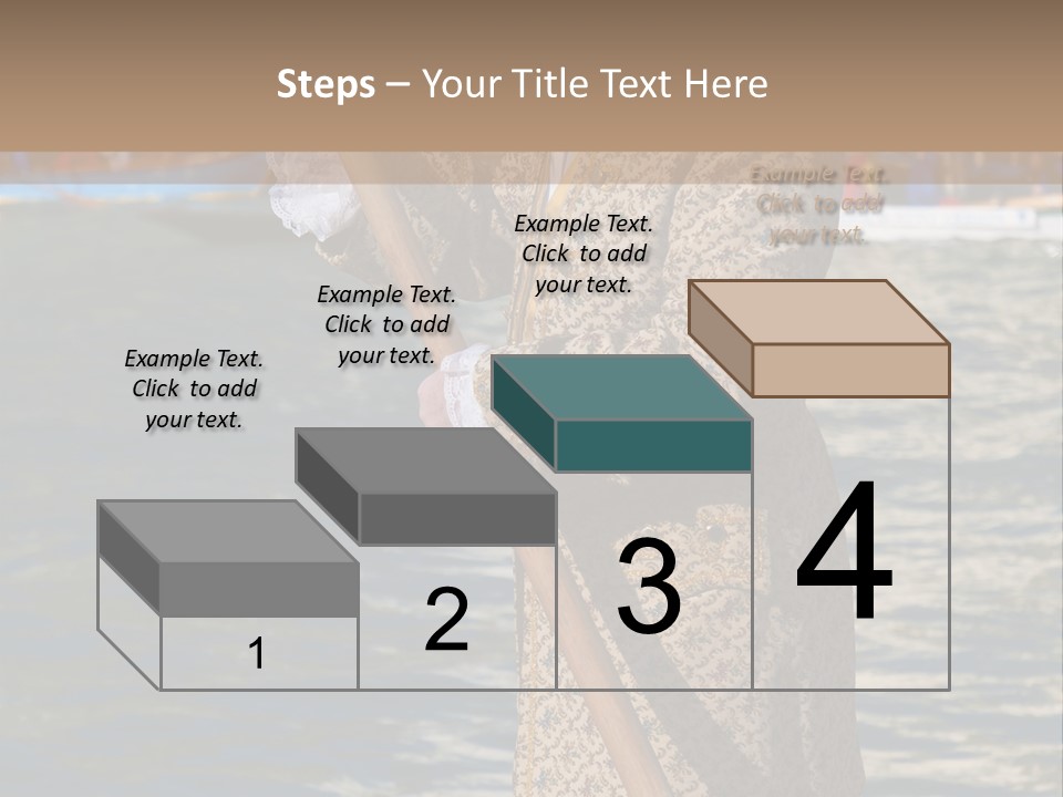 A Man In A Costume On A Boat With A Dog PowerPoint Template