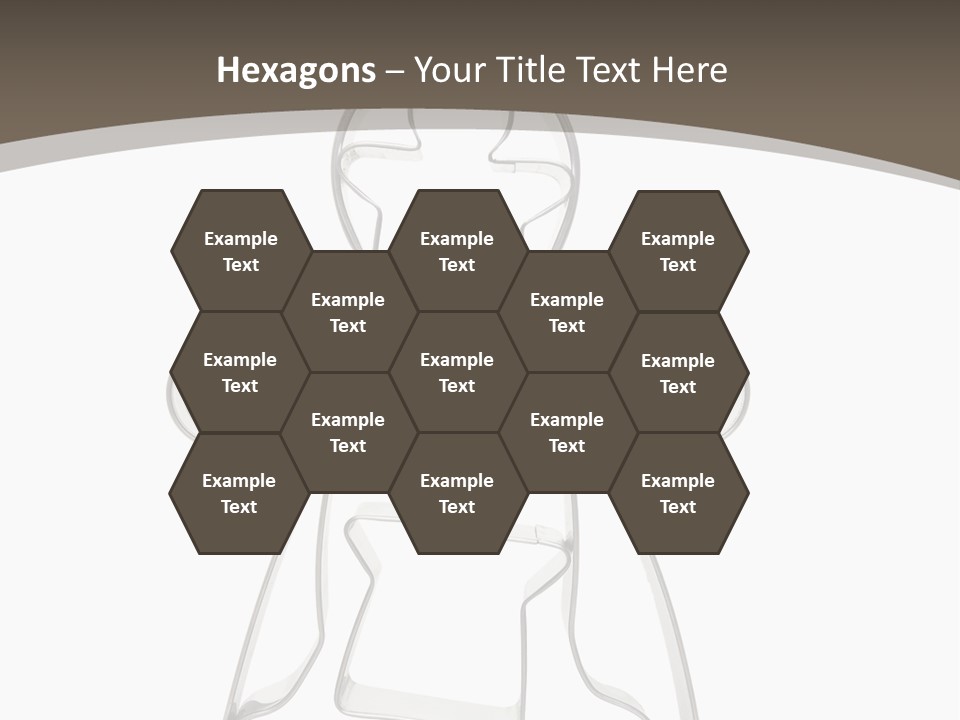 A Cookie Cutter With A Man And A Woman On It PowerPoint Template