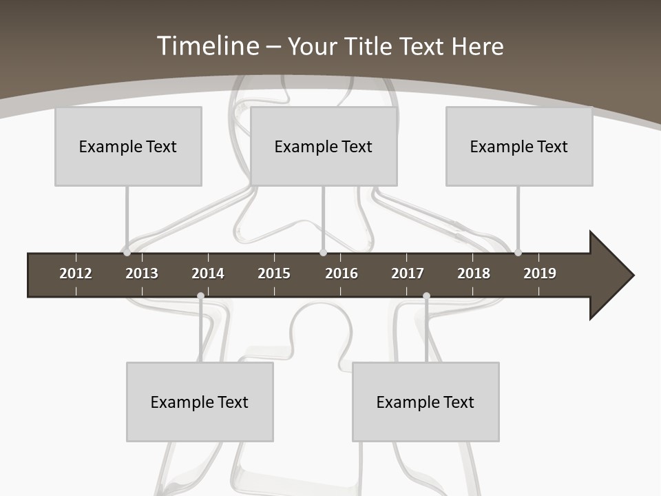A Cookie Cutter With A Man And A Woman On It PowerPoint Template