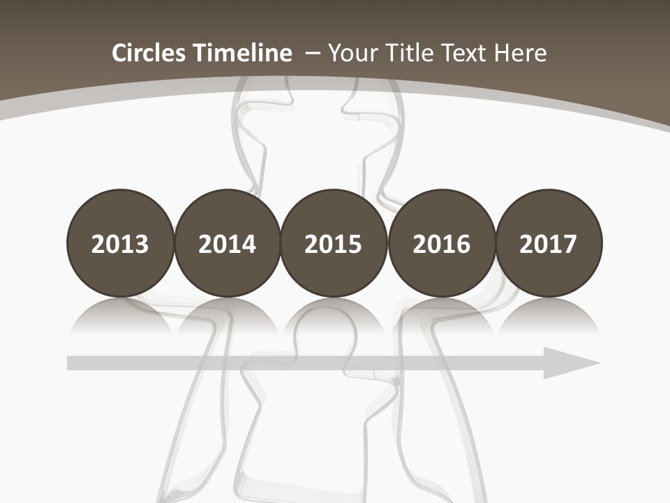 A Cookie Cutter With A Man And A Woman On It PowerPoint Template