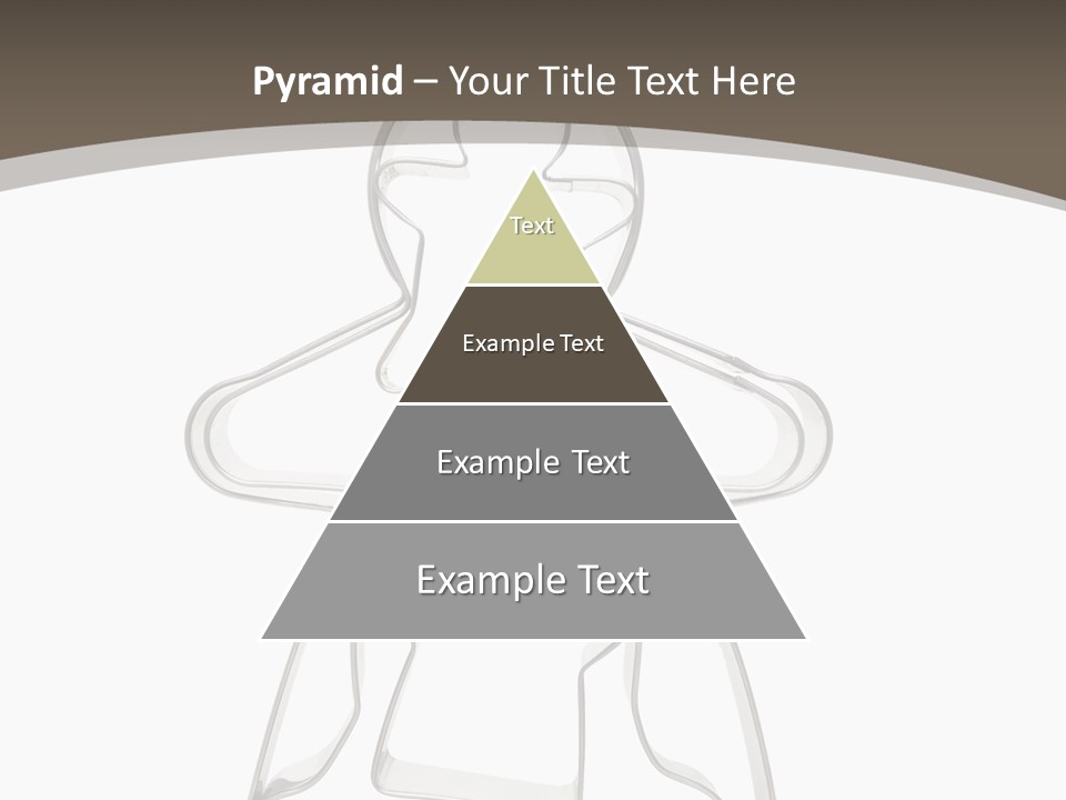 A Cookie Cutter With A Man And A Woman On It PowerPoint Template