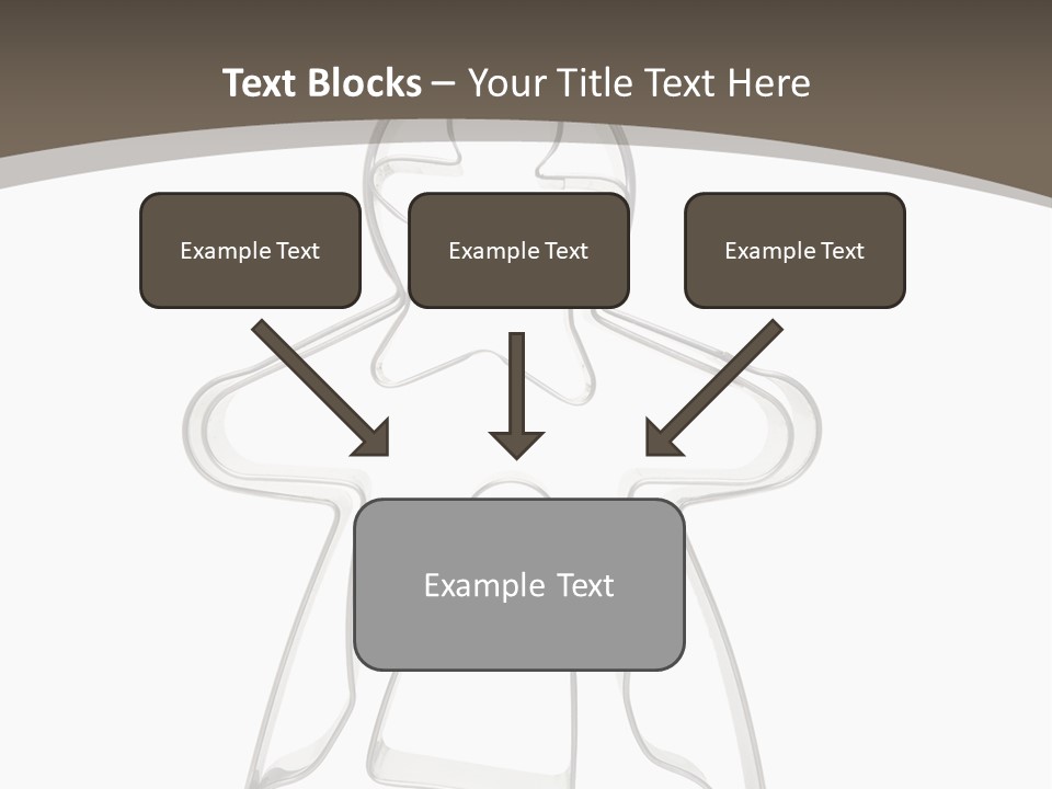 A Cookie Cutter With A Man And A Woman On It PowerPoint Template