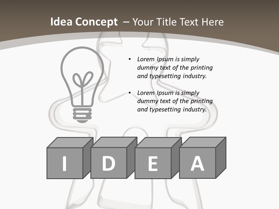 A Cookie Cutter With A Man And A Woman On It PowerPoint Template
