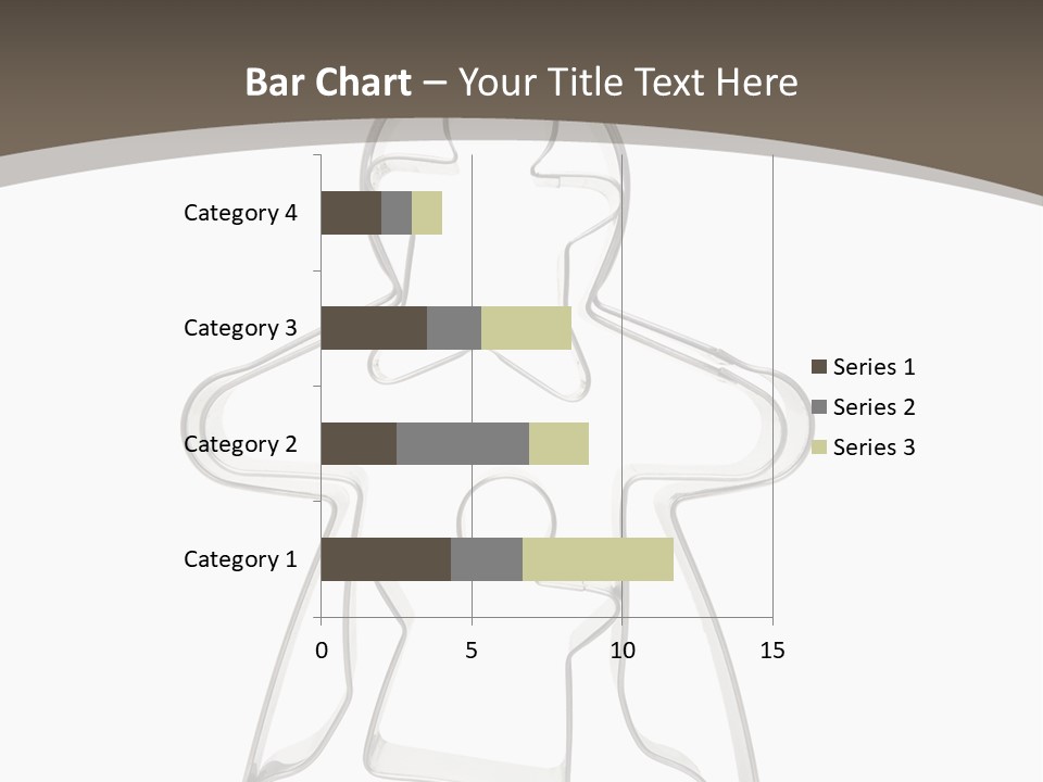A Cookie Cutter With A Man And A Woman On It PowerPoint Template