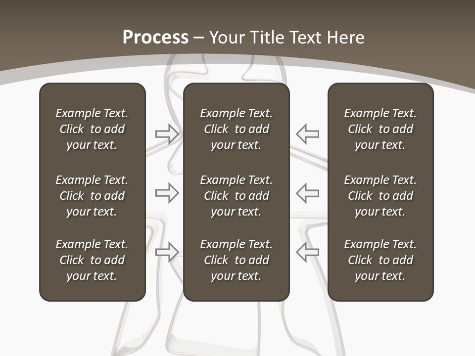 A Cookie Cutter With A Man And A Woman On It PowerPoint Template