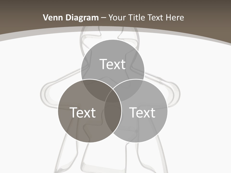 A Cookie Cutter With A Man And A Woman On It PowerPoint Template