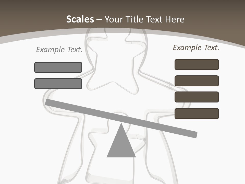A Cookie Cutter With A Man And A Woman On It PowerPoint Template