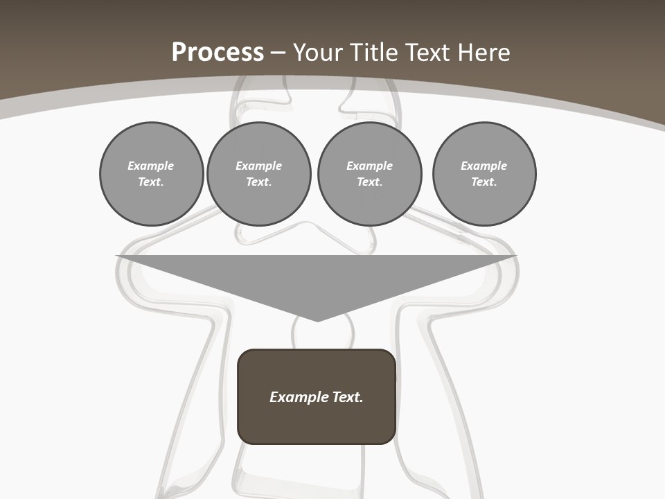 A Cookie Cutter With A Man And A Woman On It PowerPoint Template